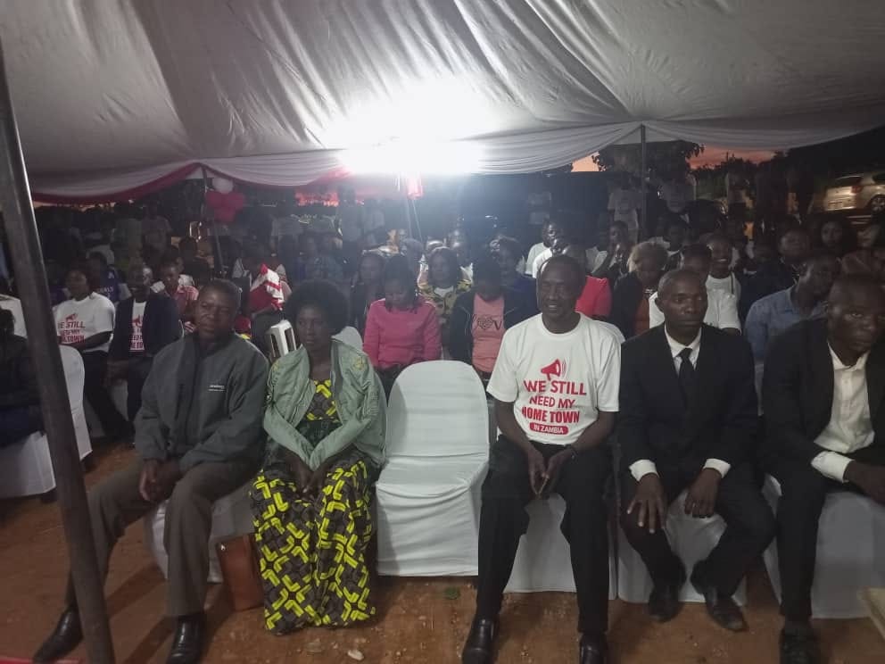 CHOMA RESIDENTS CELEBRATE AT ‘WE STILL NEED MY HOME TOWN’ PARTY The