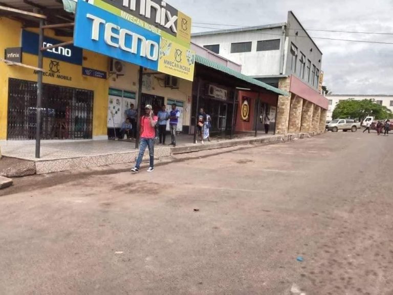 LIVINGSTONE STREET VENDORS REMOVED FROM THE CENTRAL BUSINESS DISTRICT
