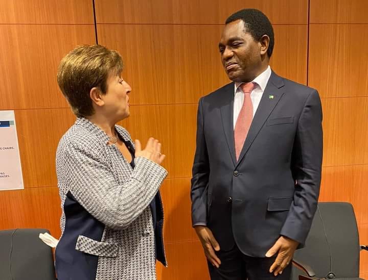 IMF Boss Impressed With Zambia’s Efforts To Tackle Debt Situation