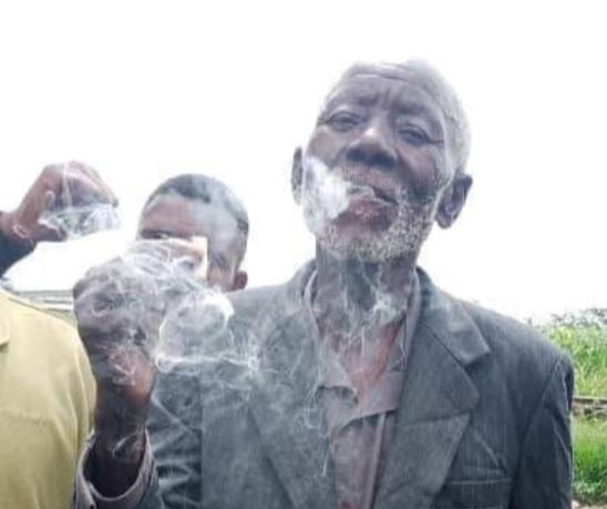 CELEBRATING BY SMOCKING WEED