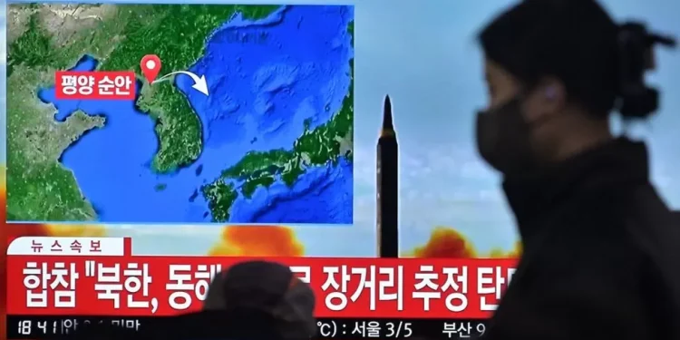 North Korea has fired a missile, Japan says