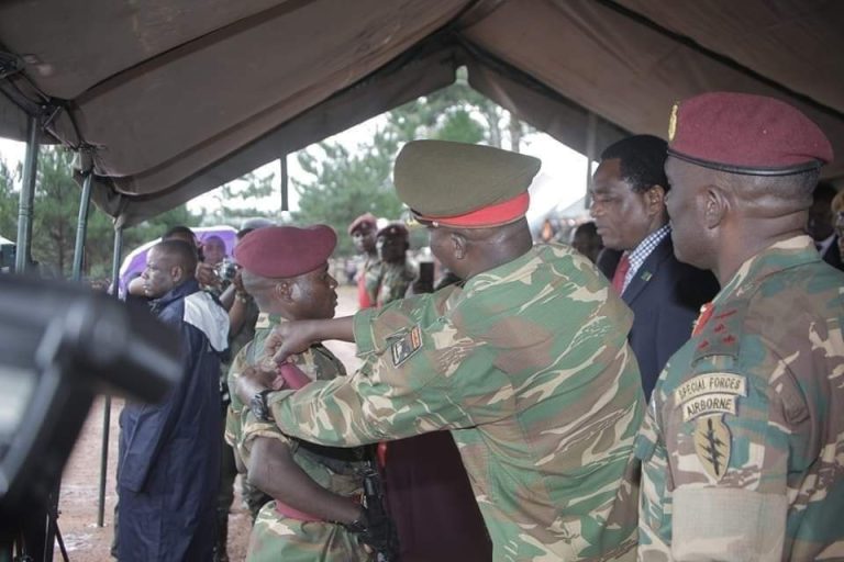 SOLDIER GETS PRESIDENTIAL PROMOTION