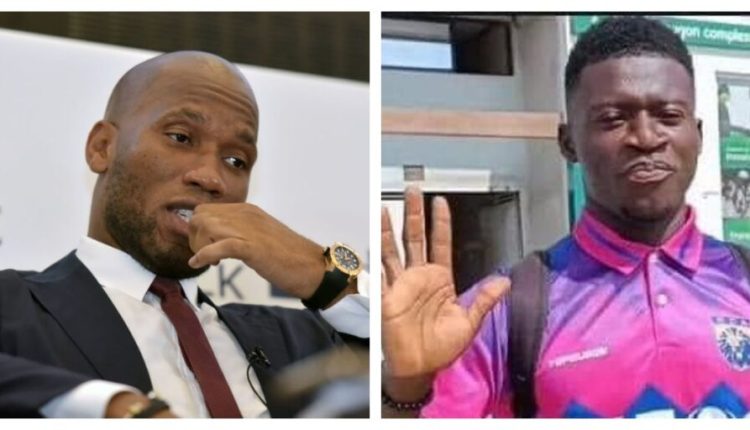 Didier Drogba calls for answers after footballer slumps and dies on pitch