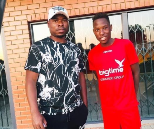 Mbesuma guiding son Lineker in football! | The Zambian Observer