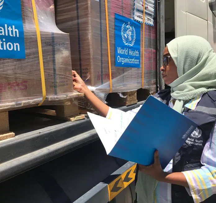 UAE and WHO deliver air lift of critical medical supplies to Sudan
