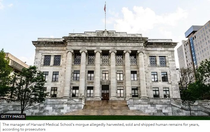 Harvard Medical School’s Morgue Manager Charged With Selling Body Parts