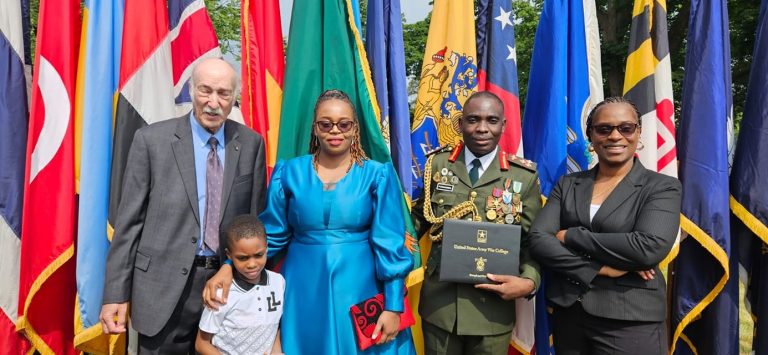 GEN SAMATAMBA GRADUATES FROM US ARMY WAR COLLEGE