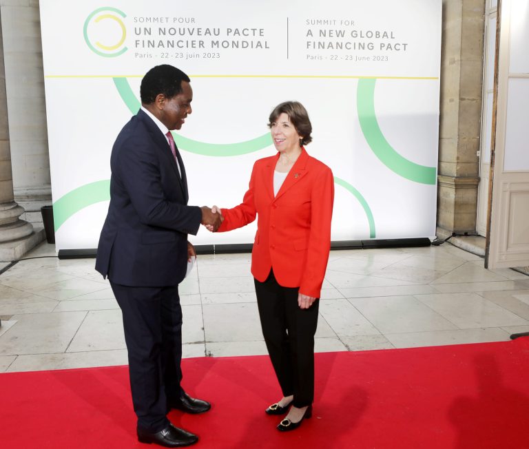 PRESIDENT HICHILEMA ATTENDS PARIS SUMMIT