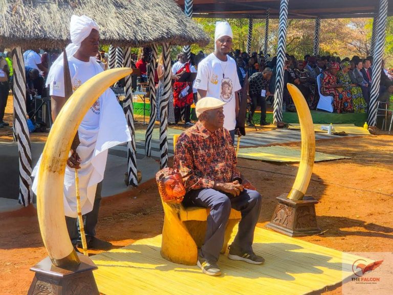 CHINESE AMBASSADOR TO ZAMBIA GRACES BENE MUKUNI CEREMONY