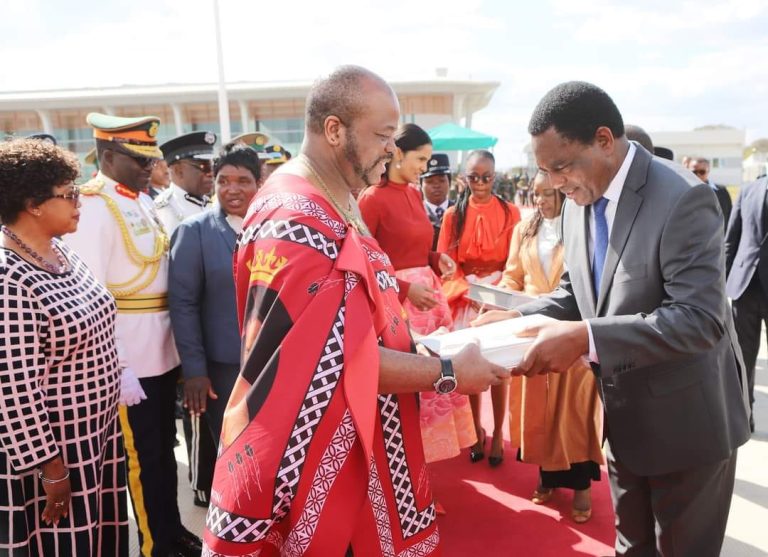HH THANKS KING MSWATI