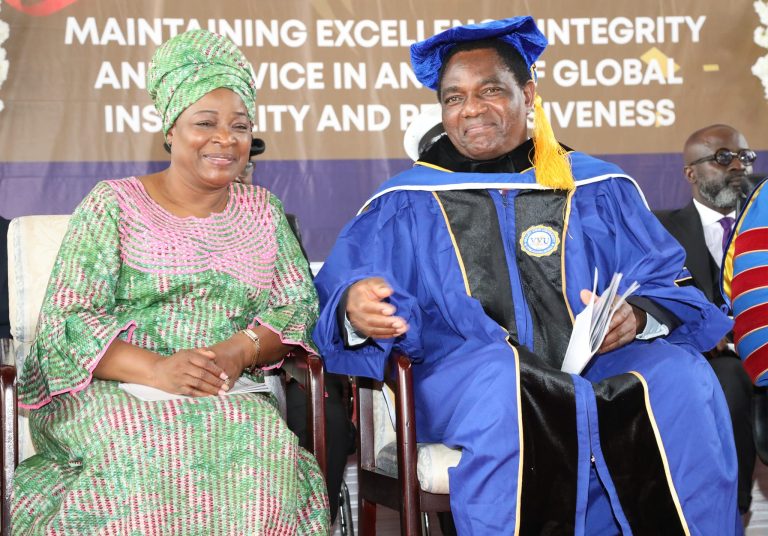 Valley View University Of Ghana Honours President Hichilema With An Honorary Doctorate