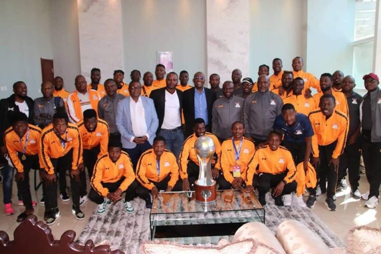 BACK HOME COSAFA CHAMPIONS RECEIVE HEROES WELCOME