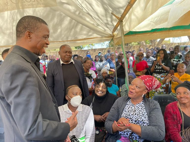 SIXTH (6) PRESIDENT, DR EDGAR CHAGWA LUNGU MOURNS MRS. JANET MALUPENGA