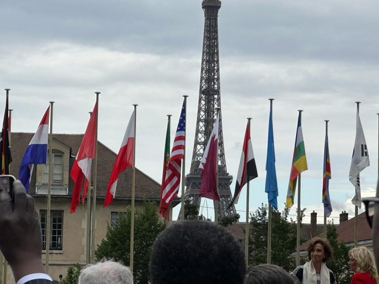 ZAMBIA AMONG MEMBER STATES WHO ATTENDED THE US FLAG RAISING CEREMONY AT UNESCO