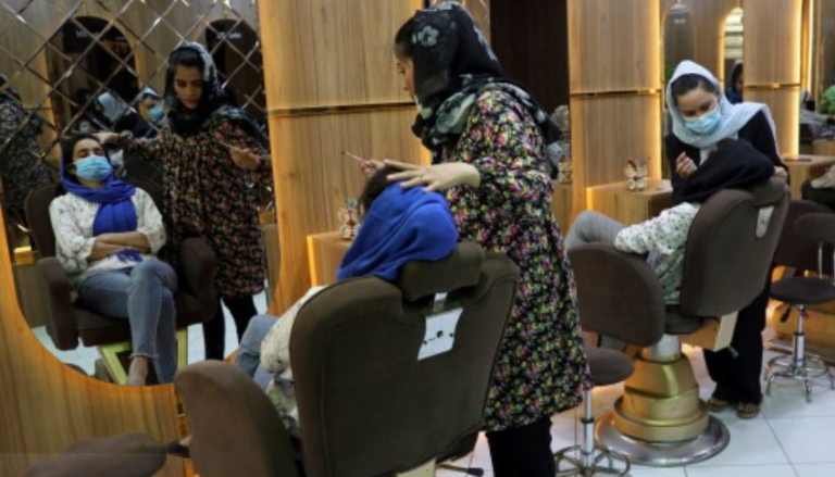 Afghanistan’s Taliban outlaws women’s beauty parlours