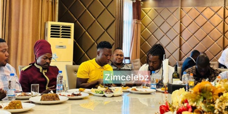 Zimdancehall Artist Ricky Fire Dumps CCC, Embraces ZANU PF After Meeting The Mnangagwa Family