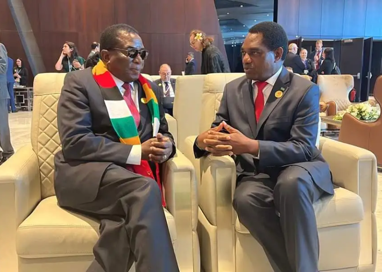 Mnangagwa, Hichilema simmer