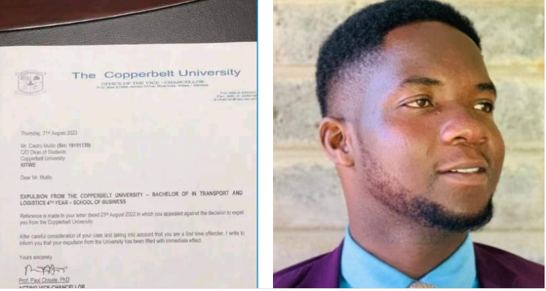 EX CBU UNION PRESIDENT REINSTATED 5 DAYS AFTER HIS EXPULSION