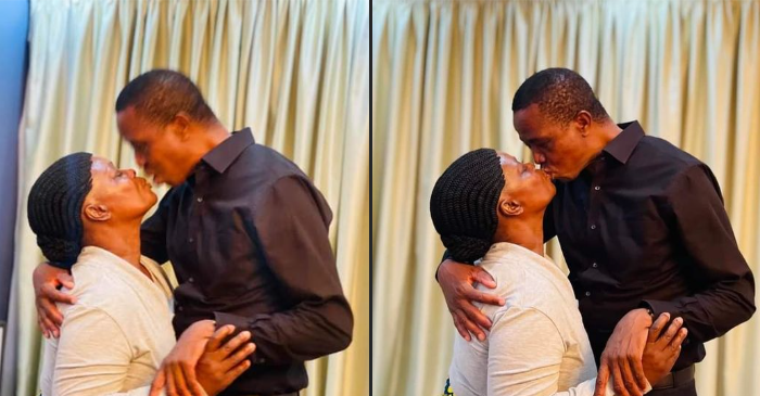 The Lungus set social media ablaze with night smooch