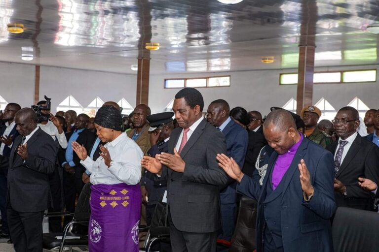 President Hichilema Pays Tribute to Archbishop Peter Ndhlovu