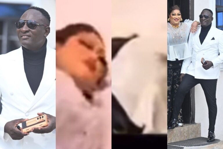Prophet Jeremiah Funfeyin sparks reactions as he surprises his wife with N55m on her birthday, she faints