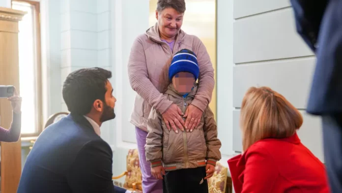 Four kidnapped Ukrainian children returned by Russia
