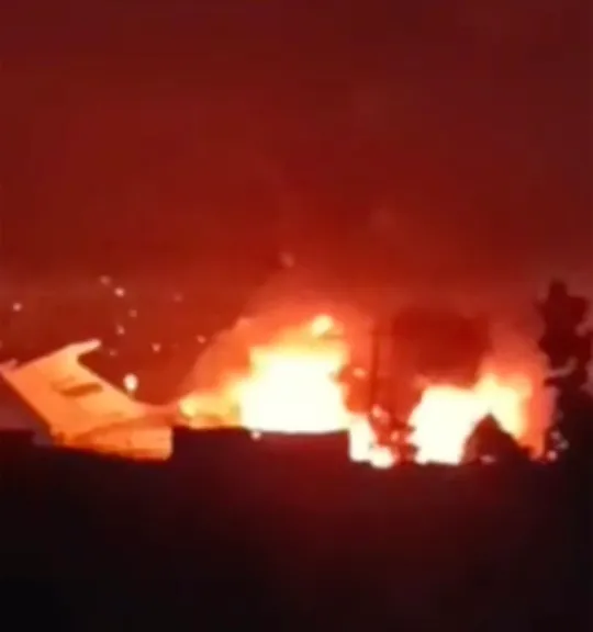The-Russian-Il-76-military-plane-crashed-at-Ayni-Air-military-base-in-Tajikistan-while-attempting-to-take-off
