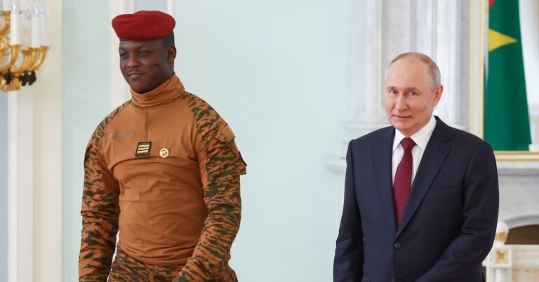 Putin Ibrahim Traoré