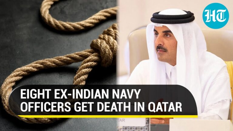 India expresses ‘deep shock’ over death sentence by Qatar for alleged espionage
