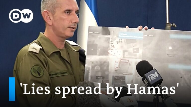 Israel claims to have evidence Islamist extremists are responsible for Gaza hospital blast