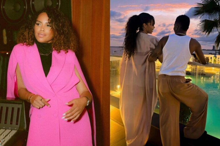I have fallen in love with Nigeria” Jada Pollock reveals as she shares loved-up photo with Wizkid