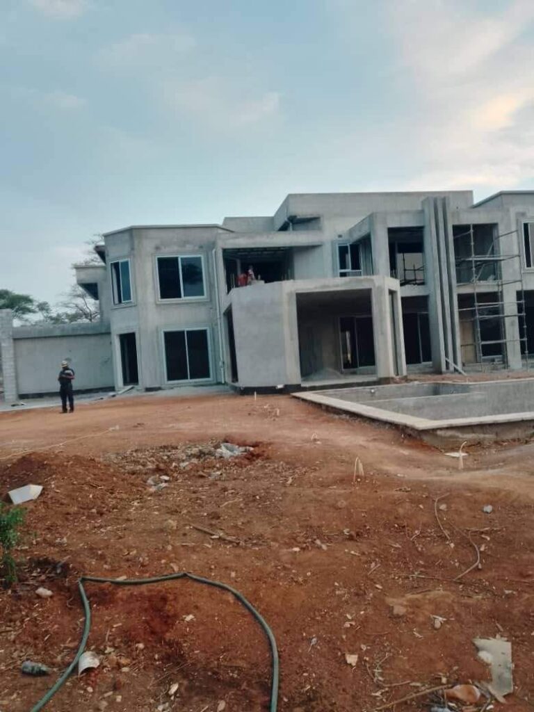 Paul Kabuswe’s Brother, Davies Cries Witchhunt After People Questions Source Of Wealth To Build Mansion