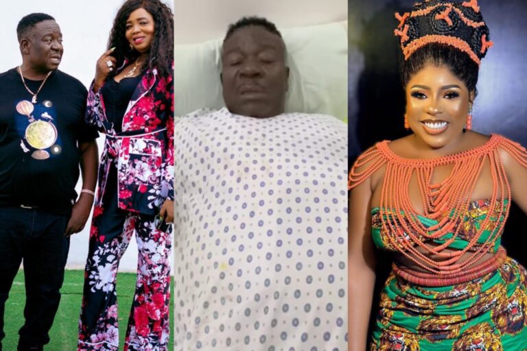 Which good wife asks for a car when her husband is sick” Netizens react as Mr Ibu’s wife and daughter, Jasmine clash again