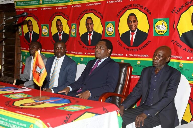 ZAMBIANS VOTED FOR UPND TO DELIVER CHANGE, NOT LAWLESSNESS – HH