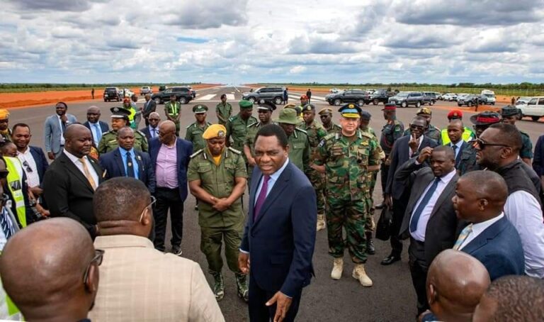 PRESIDENT HICHILEMA COMMISSIONS KASAMA AIRPORT