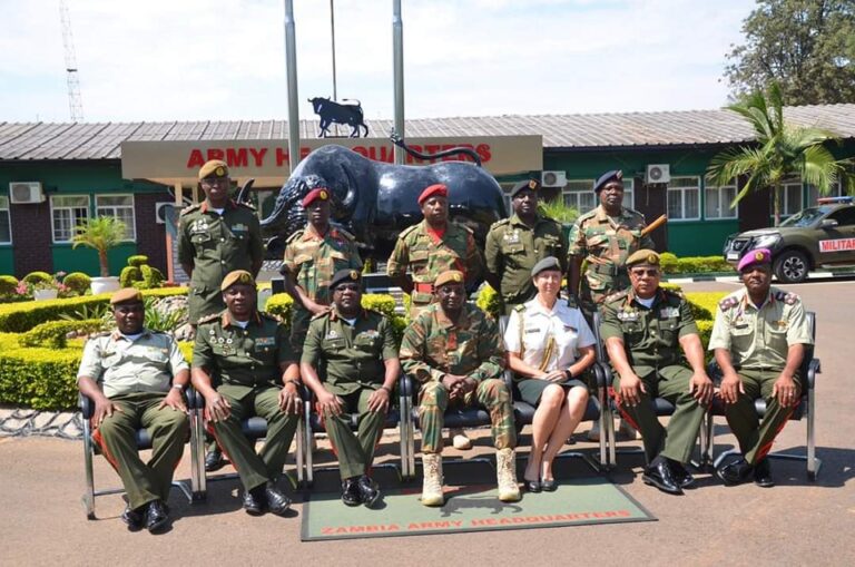 Zambian Army, Belgian Defence Force Unite To Seal Language Barrier