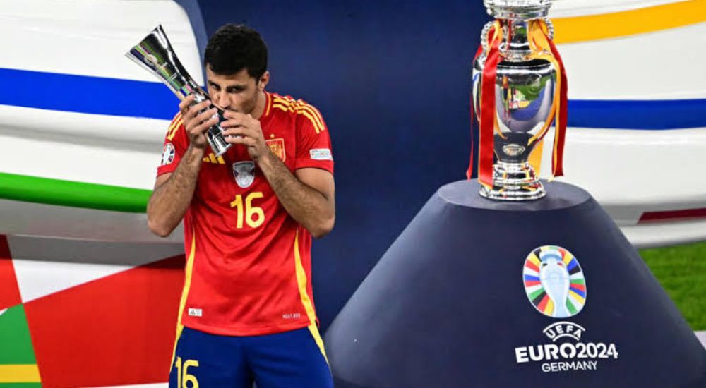 Euro 2024 Spanish Footballers Deserve To Win Ballon d’Or Rodri The