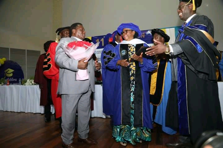 Nalumango honours husband for believing in her