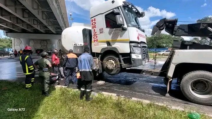 Tanker driver that overturned at Munali Roundabout was under alcohol influence – Police
