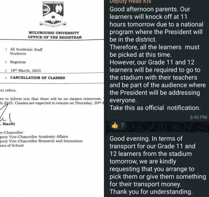 KABWE SCHOOL CLOSURES SPARK OUTRAGE FROM TONSE ALLIANCE YOUTH CHAIRMAN