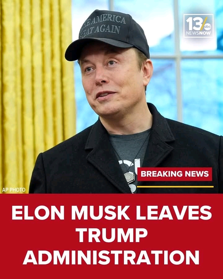 Elon Musk is leaving the Trump administration after leading effort to slash federal government