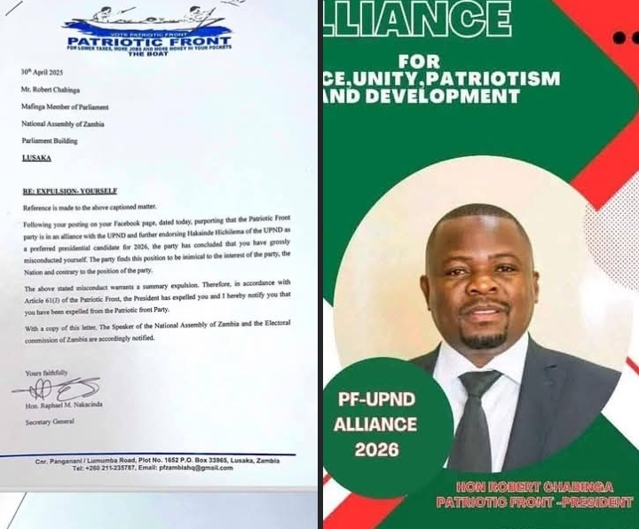 “Chabinga Chabinga! PF Throws Out Mafinga MP Like a Used Campaign Poster”