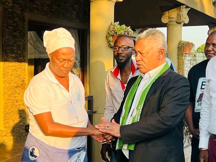 Acting President Hon. Given Lubinda Pays Respects to Late Sister of Hon. Mumbi Phiri