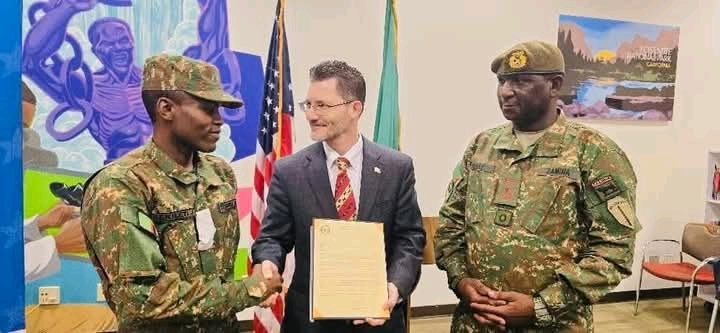 FIRST ZAMBIAN OFFICER CADET ADMITTED AT WEST POINT MILITARY ACADEMY IN THE US