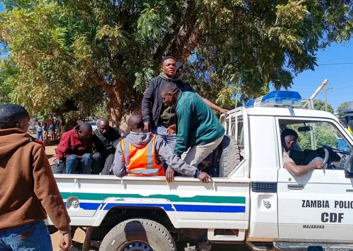 CONVICTED UPND CADRES CAUSE SCENE OUTSIDE MAZABUKA COURT AFTER SENTENCING
