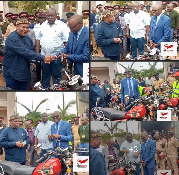 GOVERNMENT EMPOWERS CHIEFS WITH MOTOR CYCLES TO BOOST MOBILITY OF RETAINERS (KAPASOS)