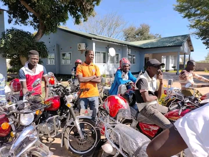YOUTH EMPOWERMENT ON THE MOVE: NALOLO RECEIVES 12 MOTORBIKES