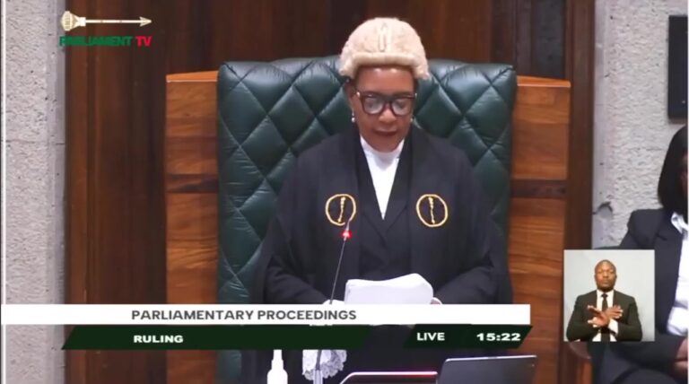 Court can’t stop bill 7, it’s already in Parliament – Speaker Nelly Mutti