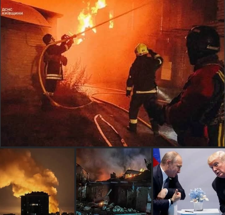 RUSSIA POUNDS KYIV IN BALLISTIC MISSILES ATTACK IN TERROR AND MURDER BLITZ AS TRUMP MAKES NO PROGRESS ON PUTIN CALL