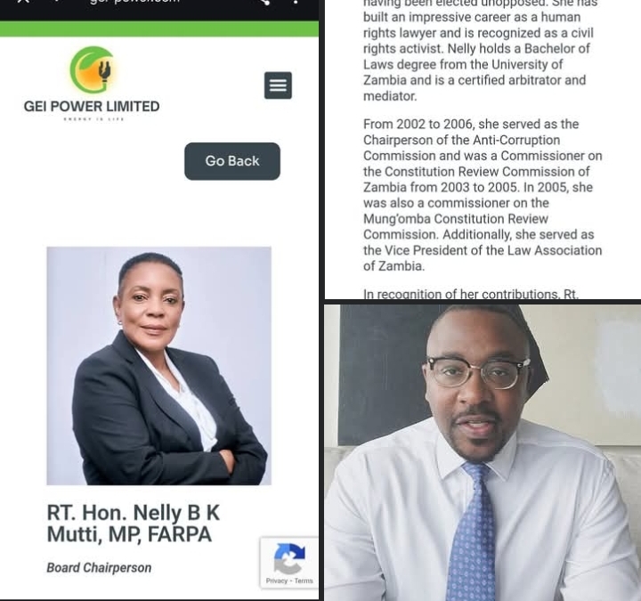 Conflict or Competence? Why Speaker Nelly Mutti’s Corporate Role Raises Red Flags- George N. Mtonga
